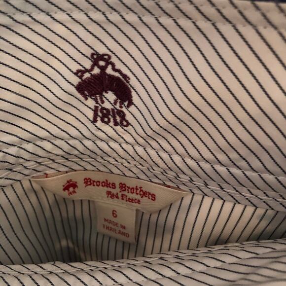 Brooks Brothers 1818 Red Fleece NWOT Women's Floral Mini Skirt Size 6 - Picture 4 of 7